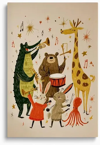 Vista 12 de Decoración de pared para cuarto de bebé, decoración de habitación de niño y aventura, arte de pared de montaña en acuarela para niños, decoración
