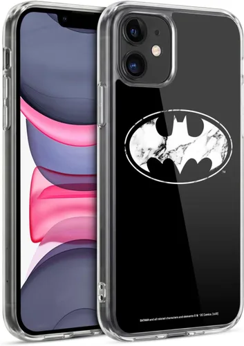 Vista 455 de Head Case Designs Funda de gel con licencia oficial de Batman DC Comics Bat Signal Logos [protección de grado militar] compatible con Apple iPhone 7