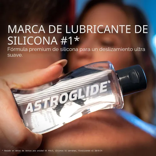 Vista 3 de Lubricante personal de gel de silicona Astroglide X, impermeable de gran calidad, 015594011516, líquido, 1