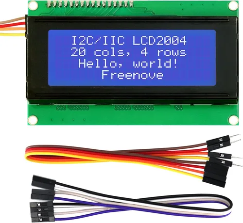 Vista 8 de Freenove Módulo I2C IIC LCD 1602, nuevo tipo TWI Serial 16x2, compatible con Arduino Raspberry Pi Pico ESP32 ESP8266