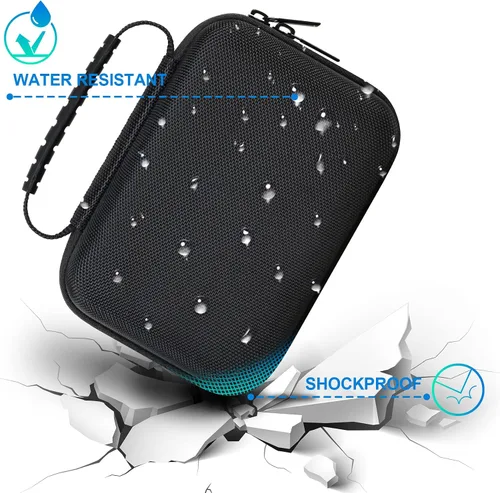 Vista 5 de BOVKE Funda de transporte para iHealth Track Smart Monitor de presión arterial superior del brazo, iHealth Bluetooth para máquina de presión Negro