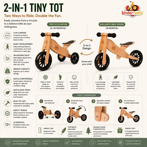Vista 7 de Kinderfeets Balance-Bike