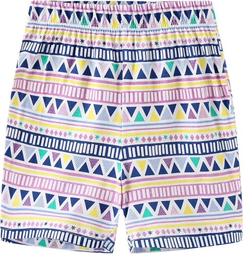 Vista 3 de Conjunto de camiseta sin mangas y shorts para niñas, ropa para verano, set de 2 piezas, 2 a 7 años