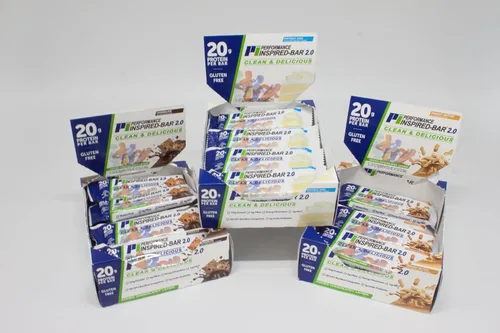 Vista 9 de Performance Inspired Nutrición - Caja mixta de 12 barras de proteína 2.0