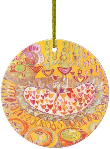 Vista 6 de Maureen Claffy Ceramic Christmas Tree Ornament Conception