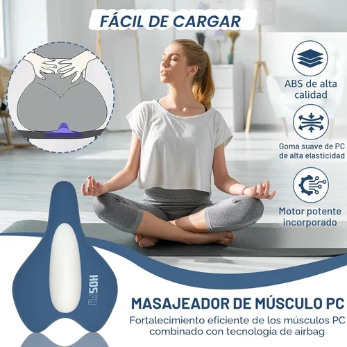 Vista 5 de Ejercitador Kegel para hombres, ejercitador Kegel de sentarse encima, utilizado para el apoyo de la vejiga, fortalecimiento y entrenamiento