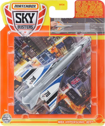 Vista 5 de Matchbox Sky Busters Twin Engine Blaze Buster 70 Años