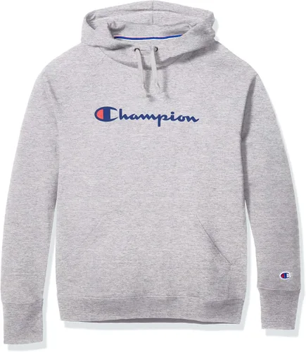 Vista 5 de Champion Powerblend - Sudadera con capucha de forro polar para mujer, logotipo de Script