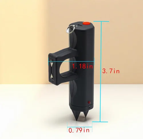 Vista 6 de Pistola paralizante con alarma de seguridad personal para mujeres