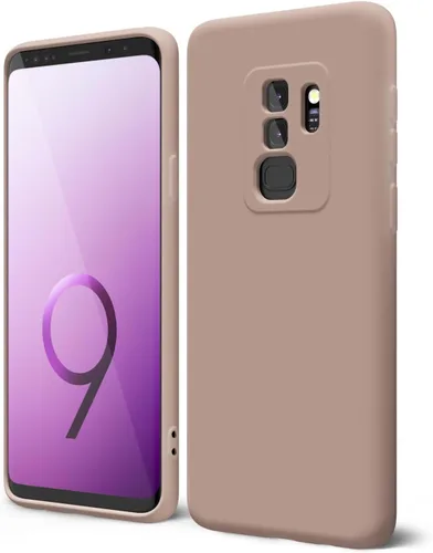 Vista 405 de oakxco Funda para teléfono Samsung Galaxy S8 de silicona líquida, delgada y fina de gel de goma suave TPU cubierta protectora simple llana