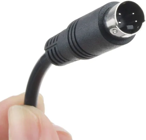 Vista 2 de ANTOBLE Cable S-Video RCA de 5 pies para videocámara Sony Handycam DCR-HC28/e DCR-SX85/v/e/l SX85/b/r y más modelos con conector de salida de 10