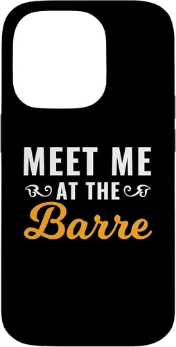 Vista 17 de Ballet Meet Me at The Barre for Ballerina Trainer Dancing Case for iPhone 16