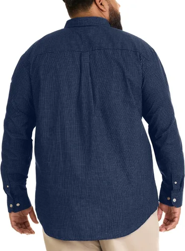 Vista 4 de Van Heusen Camisa de manga larga de popelina sin arrugas para hombre