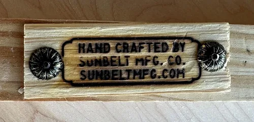 Vista 2 de Sunbelt Mfg. Co. Paquete de 6 paneles de pintura con acunación profunda, varios tamaños (8 x 10 x 2)