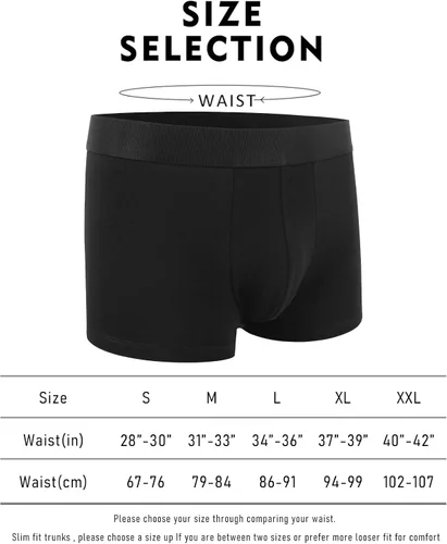 Vista 7 de Natural Feelings Calzoncillos tipo bóxer para hombre, paquete de ropa interior suave de algodón abierto