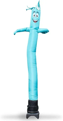 Vista 10 de Feather Flag Nation - Marioneta inflable de 8 pies de alto, con motor soplador de aire incluido con bailarín de color sólido de 6 pies