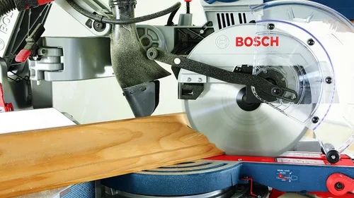 Vista 6 de BOSCH CM10GD - Sierra ingletadora compacta de 15 amperios con cable de 10 pulgadas de doble bisel deslizante con hoja de sierra de carburo de 60