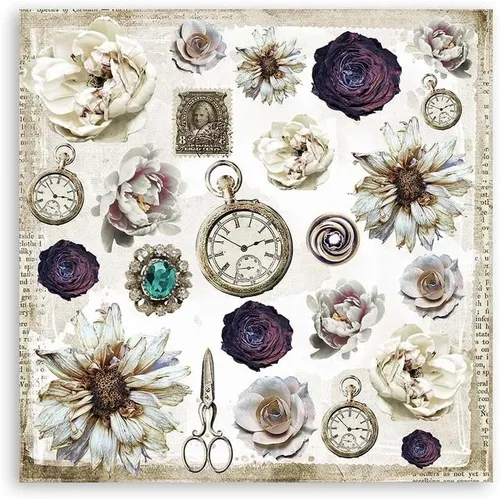 Vista 2 de STAMPERIA INTERNATIONAL, KFT Stamperia-Mini Scrapbooking Pad - Diario romántico, multicolor, 8 x 8 pulgadas, SBBS34