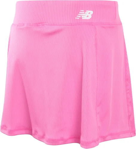 Vista 7 de New Balance Conjunto de falda para niña, 2 piezas, camiseta de manga corta y falda pantalón (talla 7-16)