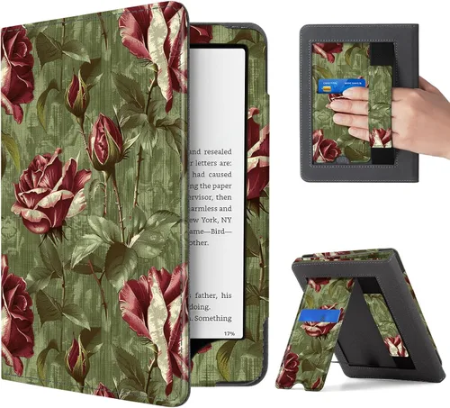 Vista 61 de CoBak - Funda con soporte para lector de libros electrónicos de 6.8 pulgadas - Funda con función de encendido y apagado automático, ranura
