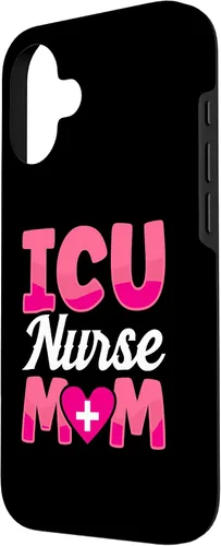 Vista 2 de iPhone 16 Icu Nurse Mom Nursing Ice Hospital Intensive Care Mother Case