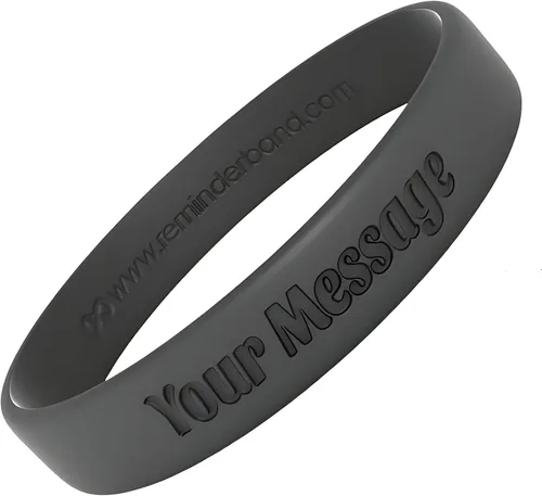 Vista 16 de Pulseras de silicona personalizadas de Reminderband, pulseras de silicona personalizadas, pulseras personalizables, pulseras personalizadas de goma