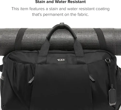 Vista 5 de TUMI - Voyageur Malta DuffelMochila - Bolsa de viaje premium, NegroPlomizo
