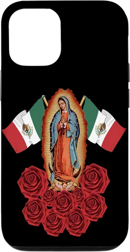 Vista 28 de Funda para iPhone 16 Nuestra Señora Virgen De Guadalupe Virgen María Mexicana