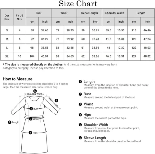 Vista 5 de ZAFUL Vestido largo casual de manga larga para mujer, de punto acanalado, cuello redondo, cintura alta, acampanado, color sólido, vestido midi