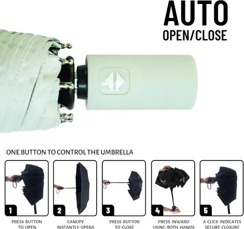 Vista 8 de SY COMPACT Paraguas de viaje automático