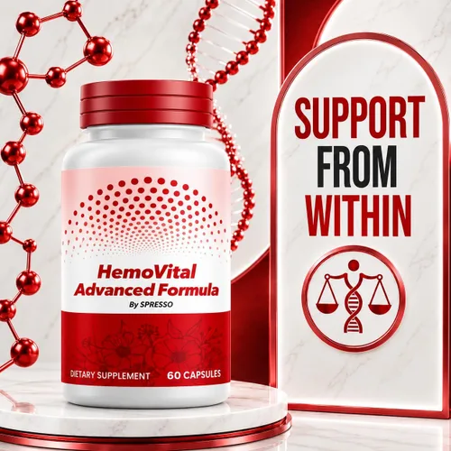 Vista 7 de Hemo Vital, HemoVital oficial para el bienestar general (1 paquete)