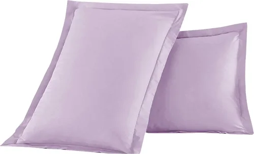 Vista 7 de Lujosas fundas de almohada de 2 piezas de microfibra de doble cepillado, resistentes a las arrugas, estándar/Queen, color negro