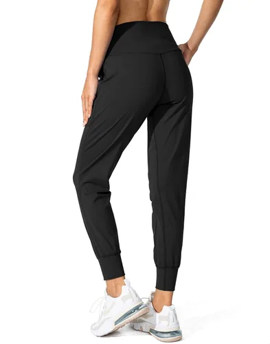 Vista 3 de G Gradual Pantalones deportivos de yoga de cintura alta para mujer con bolsillos, leggings sueltos para mujer, entrenamiento, atletismo, descanso