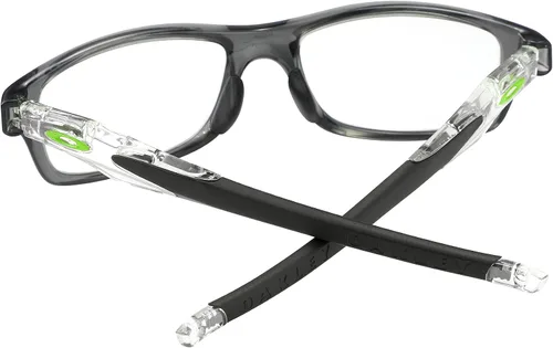 Vista 4 de BroLizard Brazos de repuesto para marco transparente satinado Oakley Crosslink Glass - A