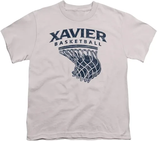 Vista 6 de Xavier University Camiseta oficial de baloncesto para niños y niñas Carbón