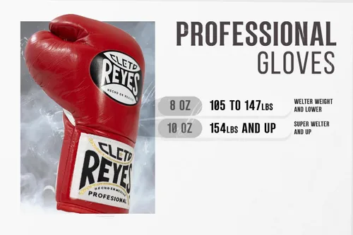 Vista 7 de CLETO REYES Guantes de boxeo de competición profesional para hombres y mujeres, cuero y crin de caballo, MMA, Kickboxing, Muay Thai, con cordones