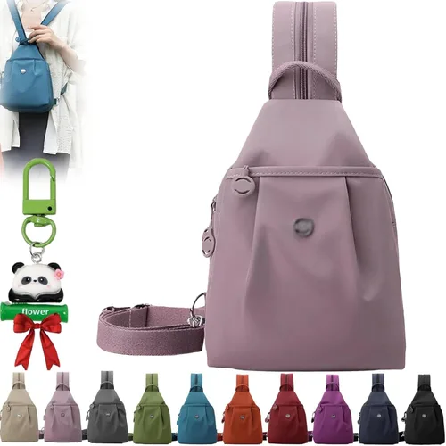 Vista 12 de 2025 Premium 3 en 1 bolsa de viaje antirrobo, nueva bolsa impermeable de 2 vías, mochila de tela Oxford para exteriores, 1pc/1, Mediana