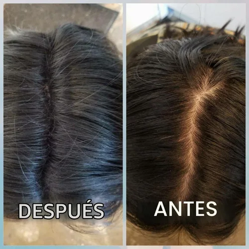 Vista 2 de Fácil de usar perder el pelo Edificio fibras Color Negro 22 g
