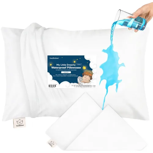 Vista 36 de KeaBabies Funda de almohada para niños pequeños de 13 x 18 pulgadas, funda de almohada de algodón orgánico para niños, niñas, funda de algodón suave