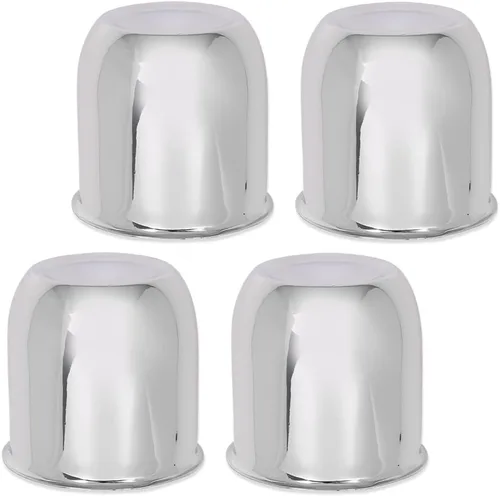 Vista 10 de CNNELL 4 piezas Tapas Centrales de Rueda Cromadas de Empuje Compatible con Llantas de 3.18" Solo Dimensiones del Orificio Central