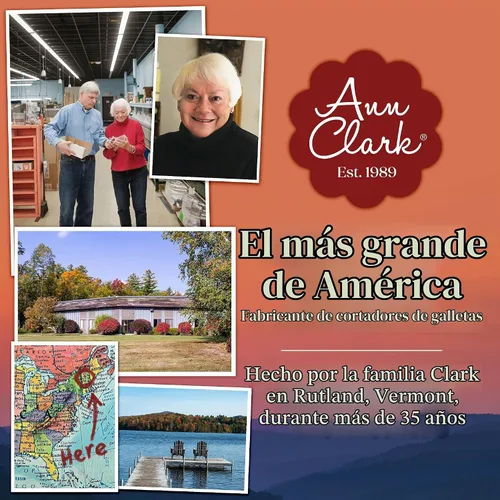 Vista 9 de Juego de 5 cortadores de galletas de Halloween de Ann Clark