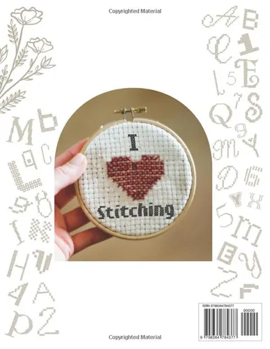 Vista 2 de Alphabet & Number Cross Stitch Patterns The Ultimate Counted Cross Stitch Pattern Collection with More than 101 Premium Fonts