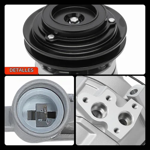 Vista 9 de Compresor de aire acondicionado A-Premium con embrague compatible con Toyota