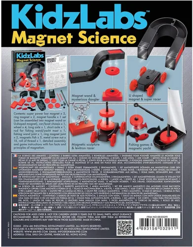 Vista 6 de 4M Magnet Science - Kit de ciencia de magnetismo