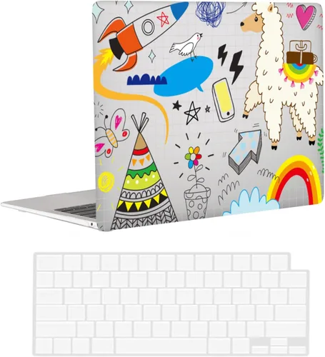Vista 35 de Funda rígida compatible con MacBook Air de 15 pulgadas versión 2023 con chip M2 y pantalla de retina líquida de 15.3 pulgadas, funda protectora