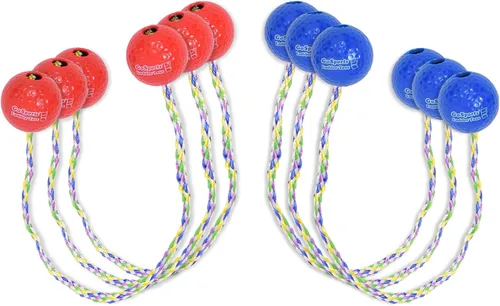 Vista 4 de GoSports Juego de recambio de bolo para lanzar escaleras, pelotas de golf duras o de goma suave segura para niños