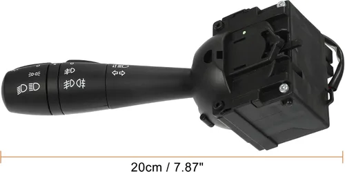 Vista 5 de X AUTOHAUX 8201167981 Interruptor de luz de señal de giro Columna Conjunto de interruptor multifunción para Renault Clio IV Hatchback 2012-2016