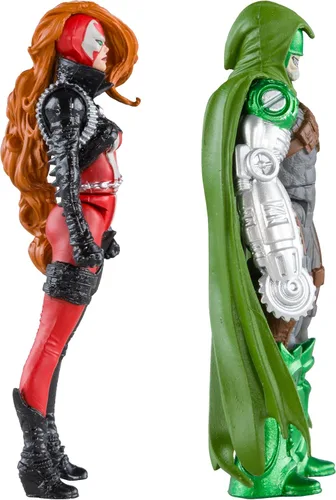 Vista 6 de McFarlane Toys - Spawn Page Punchers 2pk She Spawn and Curse Figuras de acción de 3 pulgadas con cómic