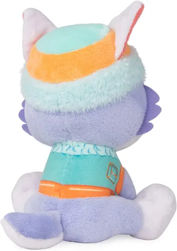 Vista 7 de GUND - Peluche oficial de PAW Patrol Everest en uniforme de rescate en nieve característico, animal de peluche para edades de 1 y en adelante, 15,2