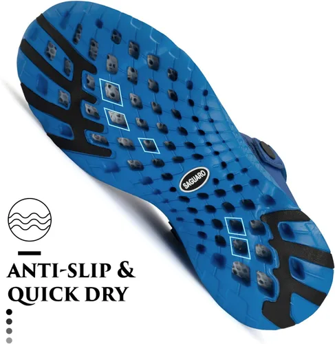 Vista 6 de SAGUARO - Zapatos de jardín de secado rápido para hombre y mujer, zuecos ligeros de jardinería, sandalias de agua para deportes. uso en exteriores
